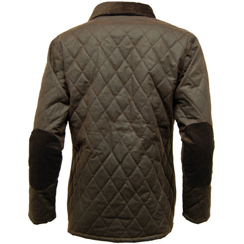 Game Zara Quilted Wax Jacket