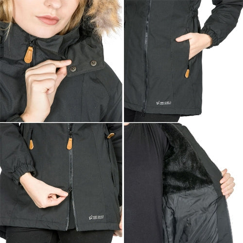 Ladies Trespass Celebrity Waterproof Padded Coat