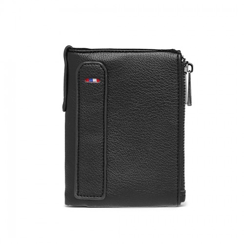 LP2021 - Miss Lulu Leather Look Wallet - Black