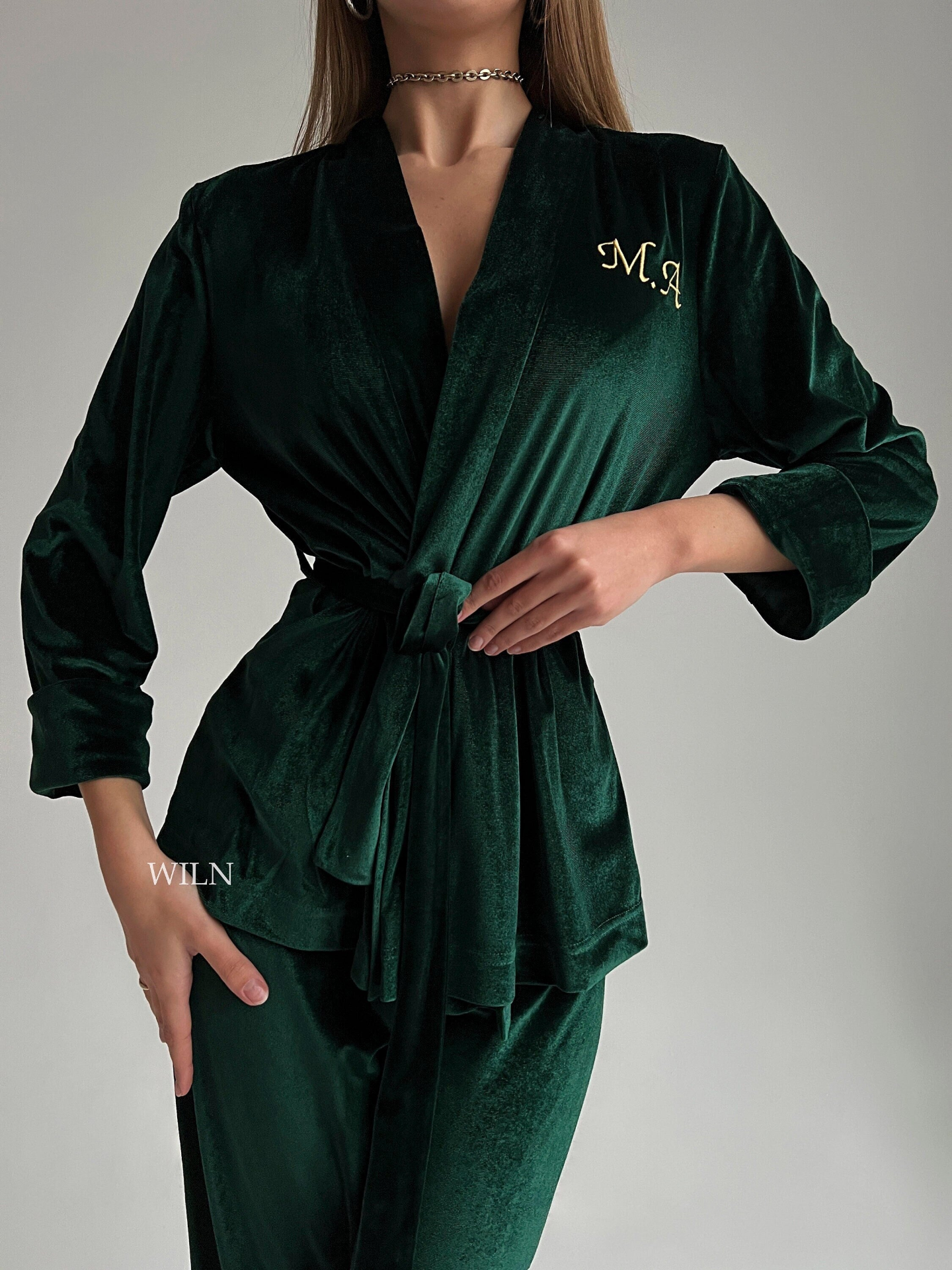 Majestic Luxurious Velour Robe