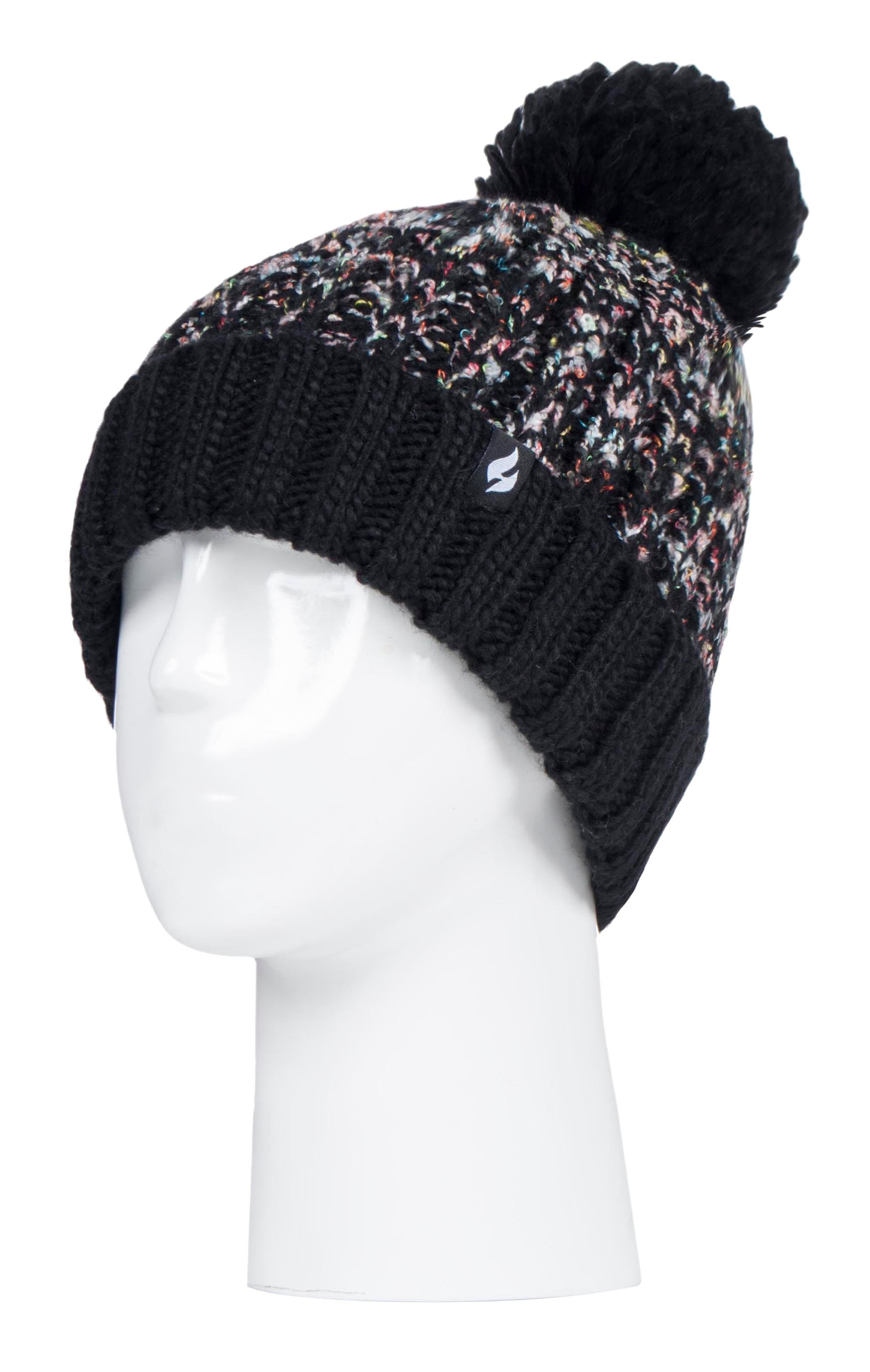 Ladies Thermal Bobble Hat with Large Pom Pom