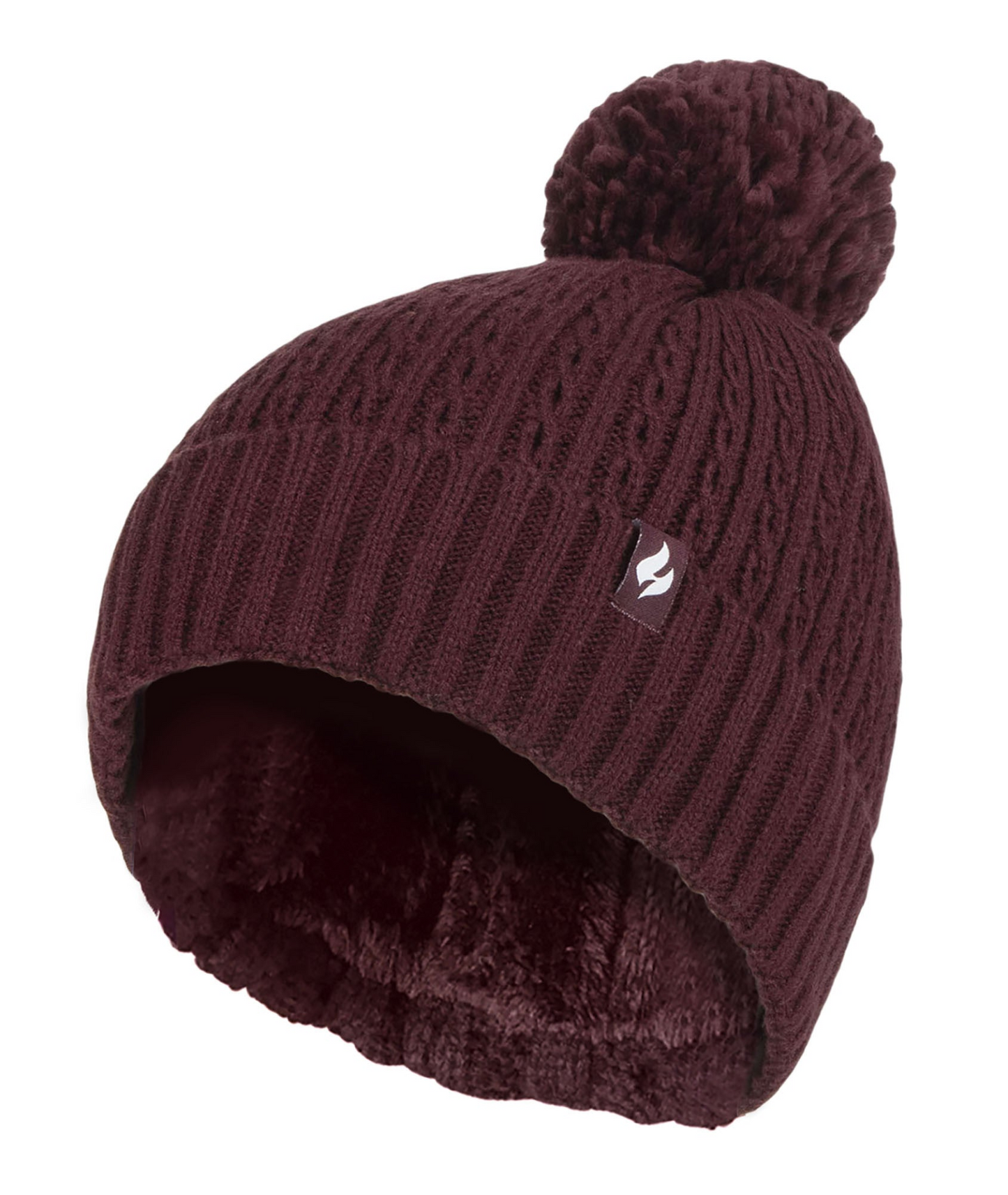 Ladies Thermal Beanie with Pom Pom