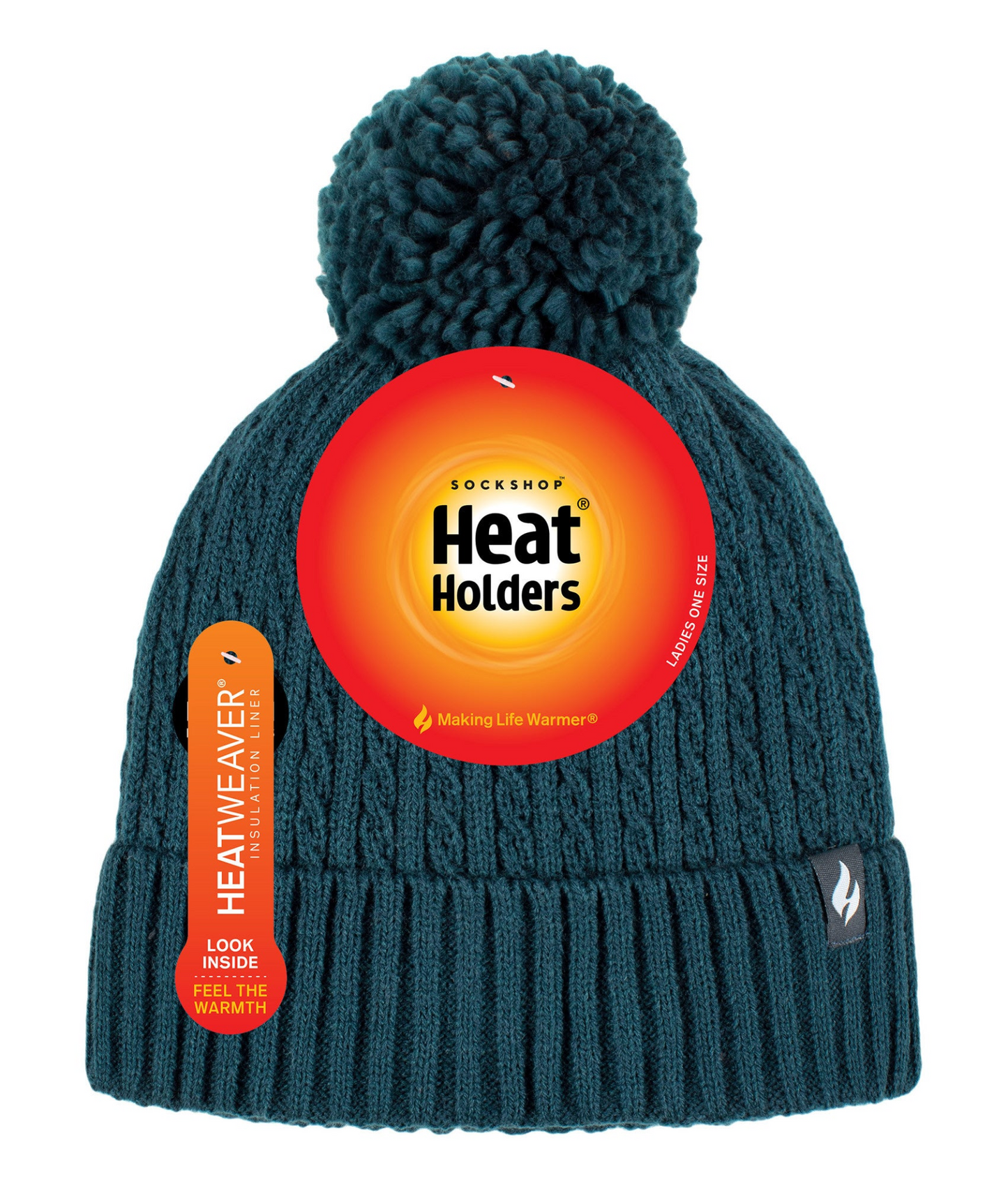 Ladies Thermal Beanie with Pom Pom