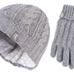 Ladies Hat & Gloves Set for Winter