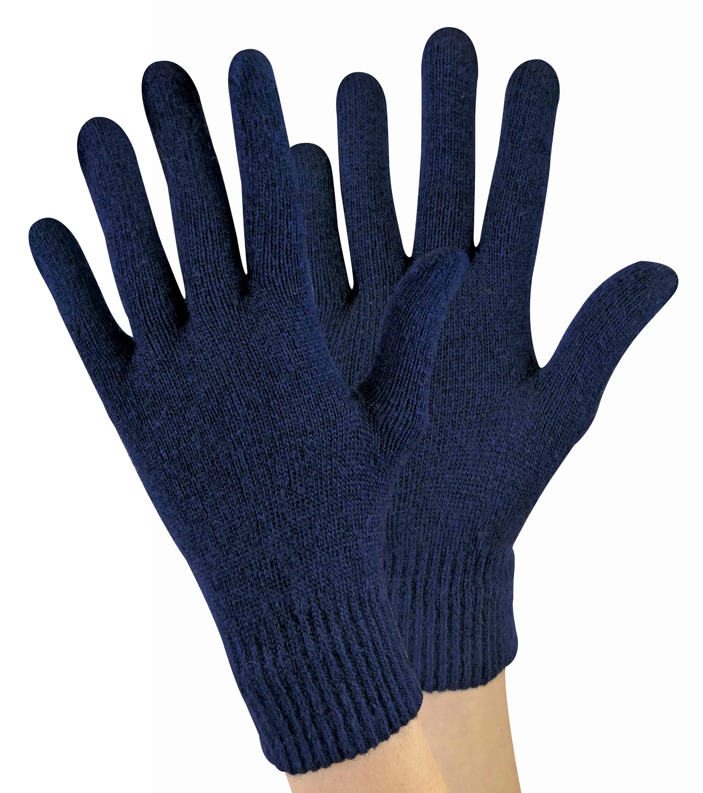 Ladies Knitted Thermal Wool Blend Magic Gloves