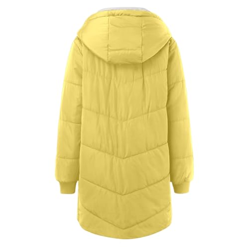 Winter Coat Sherpa Lined Hooded Thick Winter Padded Puffer Coat