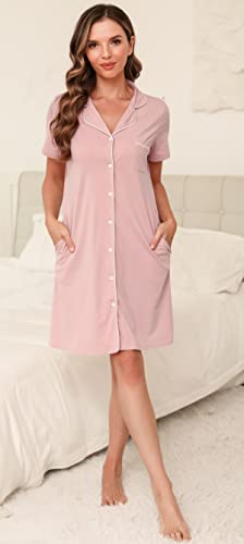 Soft Nighties Button Down Nightdress