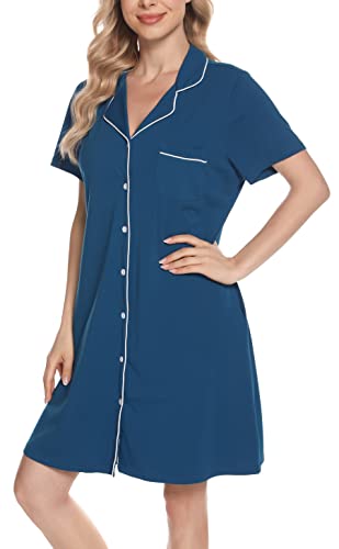 Soft Nighties Button Down Nightdress