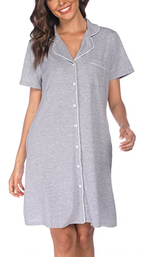 Soft Nighties Button Down Nightdress