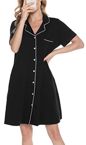 Soft Nighties Button Down Nightdress