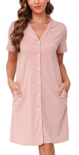 Soft Nighties Button Down Nightdress