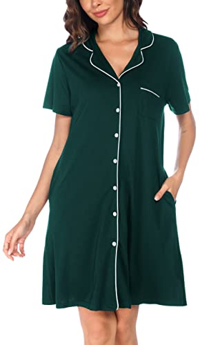 Soft Nighties Button Down Nightdress