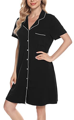 Soft Nighties Button Down Nightdress