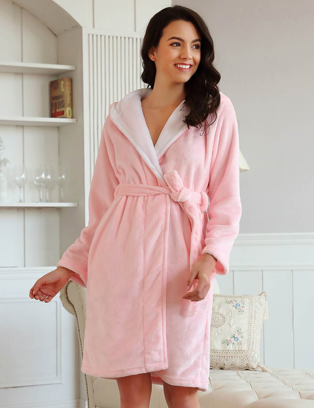 Bathrobe With Hood