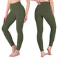 High Waisted Leggings Opaque Tummy Control