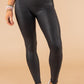 Black Faux Leather Skinny Leggings