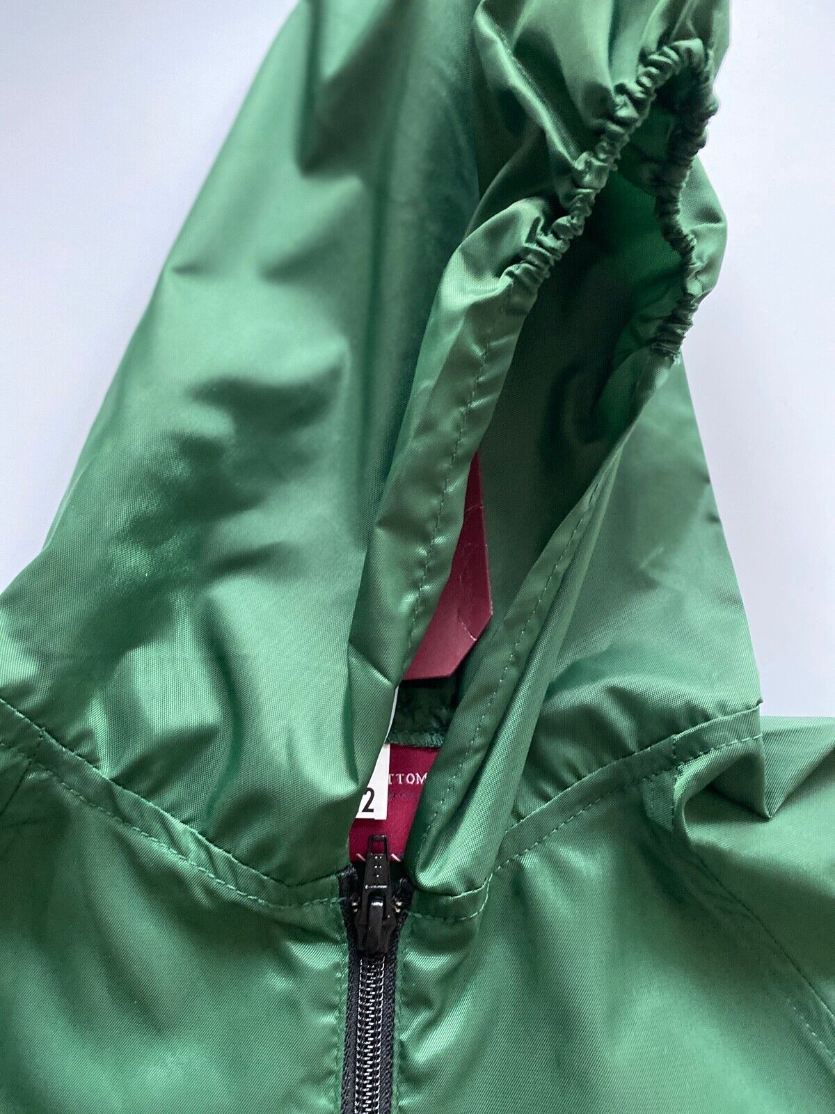 Kids Winterbottom's Green Rain Pack-away Coat Size 22"