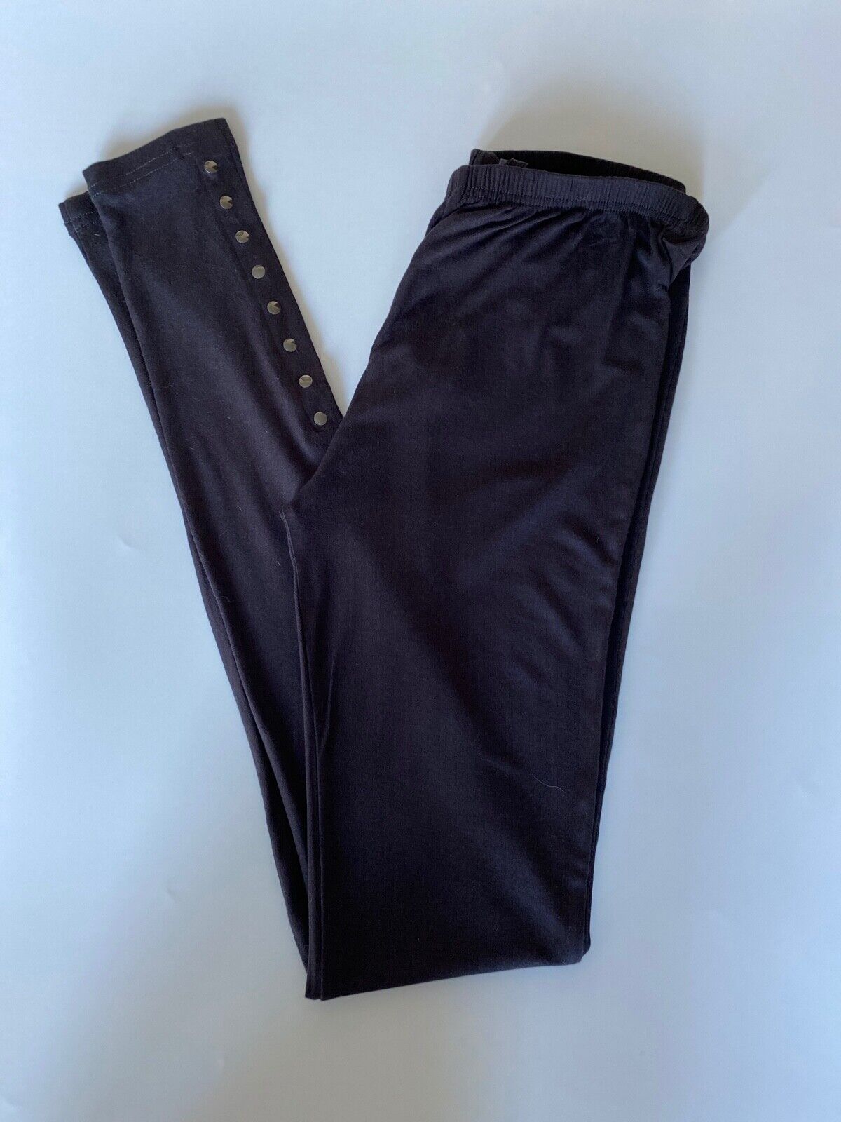 Fashion Union Long Legging Stud Detail Dark Blue or Charcoal Grey Sizes 10 12 14