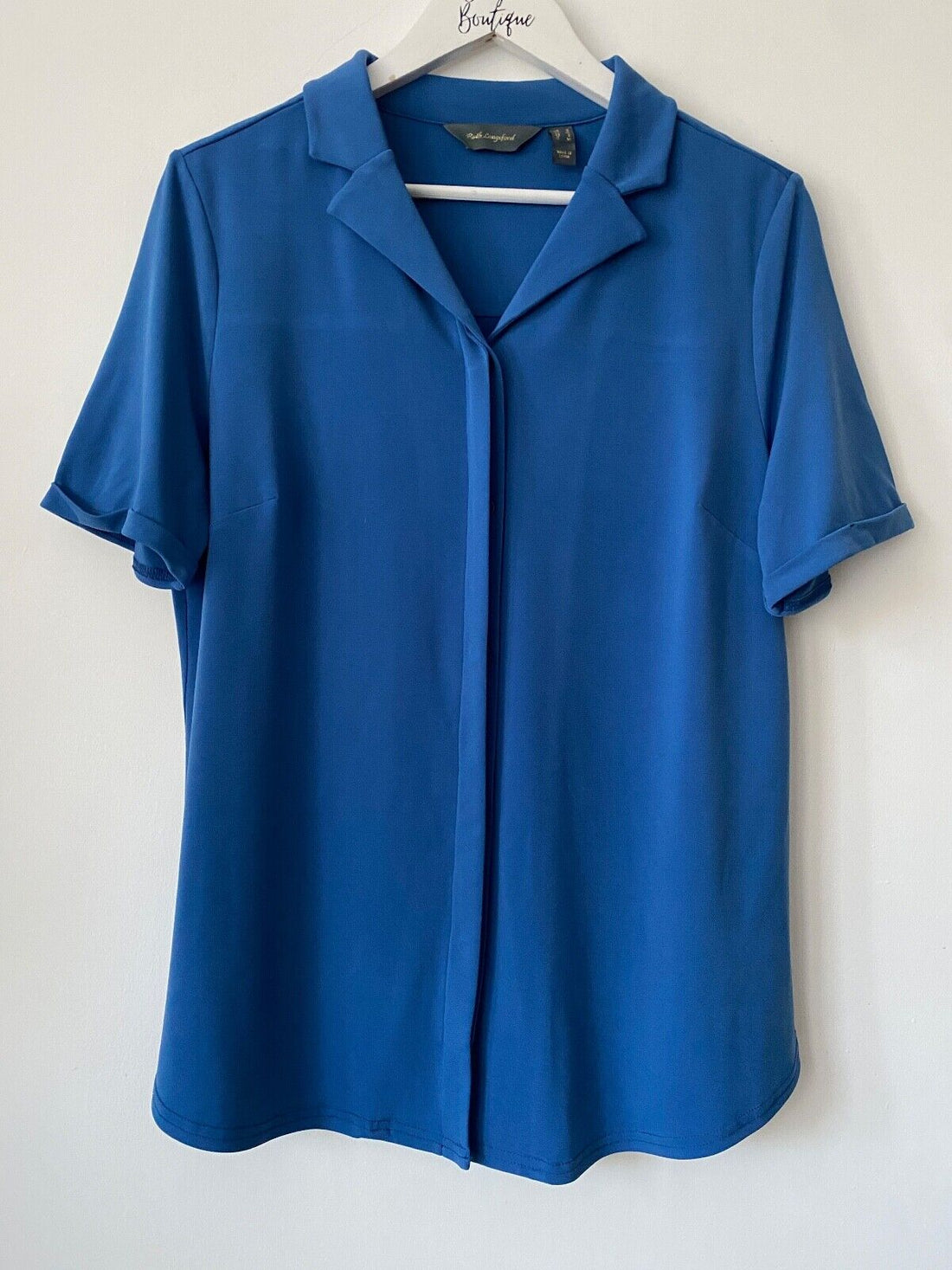 Ruth Langsford Revere Collared Shirt - BB Fashion Outlet