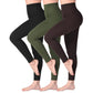 High Waisted Leggings Opaque Tummy Control