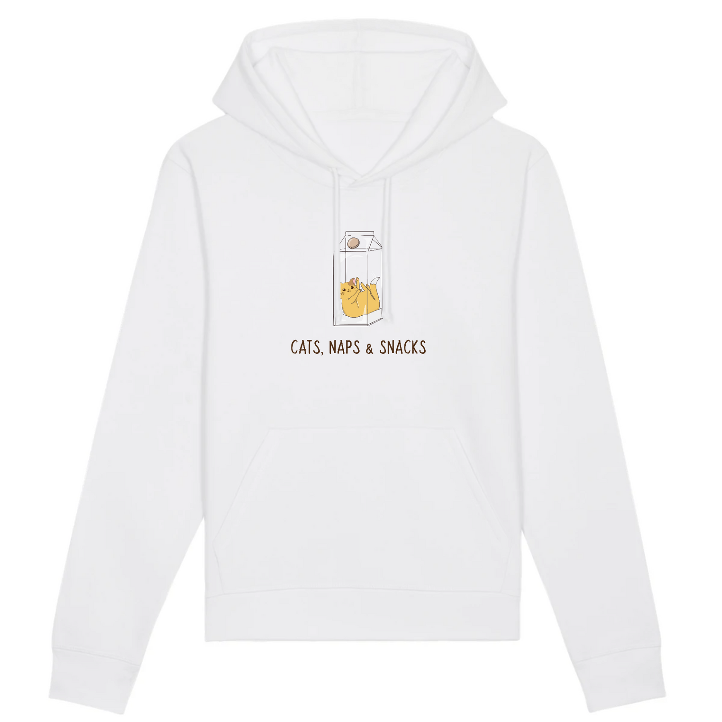 Cats, Naps & Snacks - Organic Cotton Hoodie