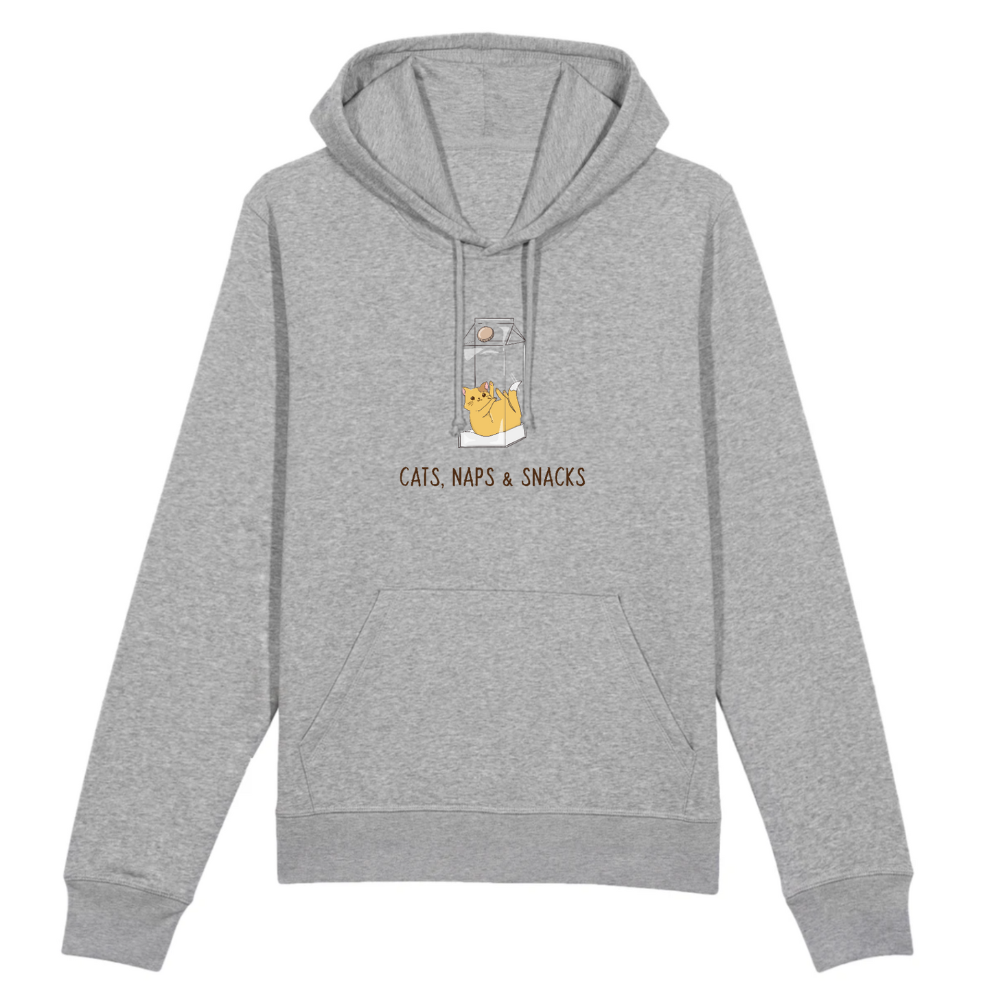 Cats, Naps & Snacks - Organic Cotton Hoodie