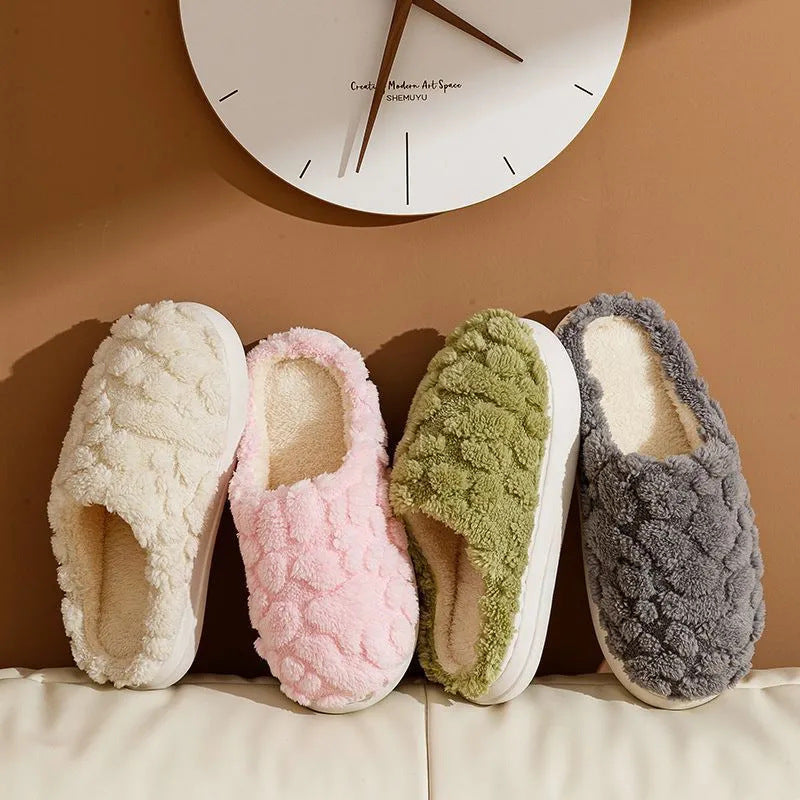 Fuzzy Plush Slipper