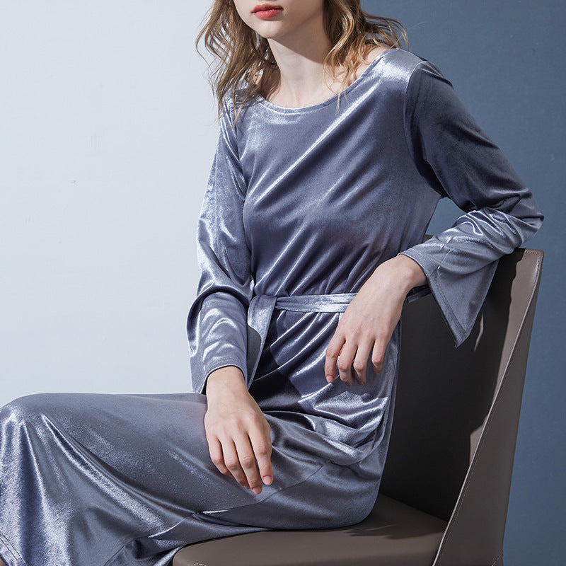 Velvet Midi Nightdress