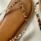 Flip Flop Sandal Leopard size 13 UK