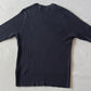 M&S Navy Rib Short Sleeve Top Size L