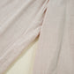 Beige Smocked High Waist Wide Leg Plus Size Pants