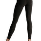 Black Criss Cross Tummy Control High Waist Leggings