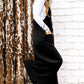 Black Knotted Straps Patch Pocket Wide Leg Jumpsuit