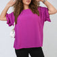 Frill Sleeve Top