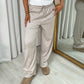 Drawstring Elastic Waist Lounge Trouser