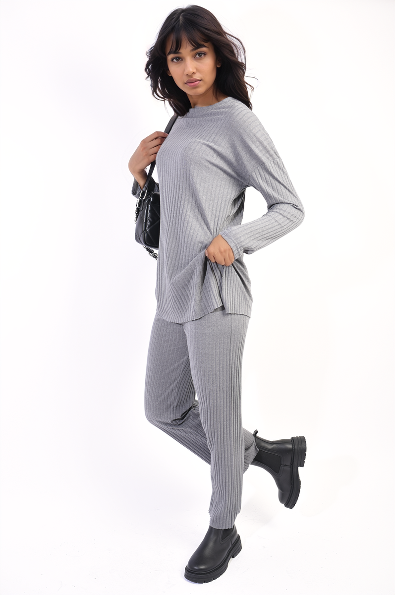 Knitted Top and Trouser Co-ord Set Two-piece outfit