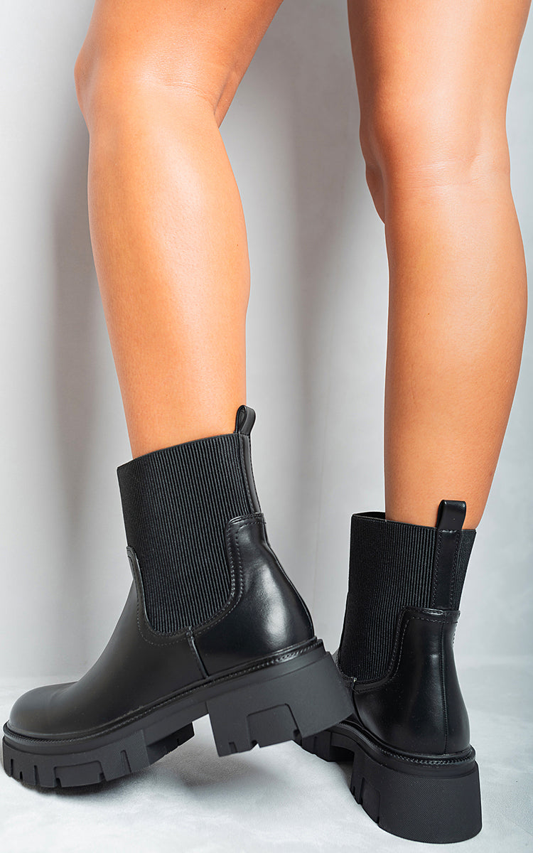 Chelsea Chunky Ankle Boots