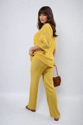 Cheesecloth Pattern Top and Trouser Co-ord Set - BB Fashion Outlet