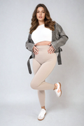 High Waist Wide Waistband Leggings - BB Fashion Outlet