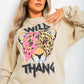 Wild Thang Tiger Print Knitted Jumper