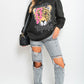 Wild Thang Tiger Print Knitted Jumper