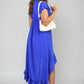 High Low Ruffle Hem Maxi Dress