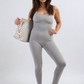 Sleeveless Bodycon Jumpsuit