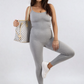 Sleeveless Bodycon Jumpsuit