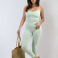 Sleeveless Bodycon Jumpsuit