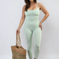 Sleeveless Bodycon Jumpsuit