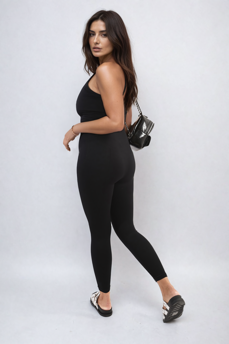 Sleeveless Bodycon Jumpsuit - BB Fashion Outlet