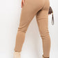 High Waisted Button Front Leggings