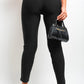 High Waisted Button Front Leggings