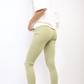 Stretchy Wide Waistband Second Skin Leggings - BB Fashion Outlet